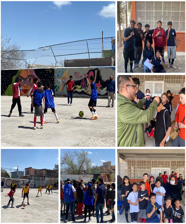 C0202.  Evento “Jornadas por la inclusión y la no discriminación”,  torneo Interescuadras de Fútbol, Casa Kolping.