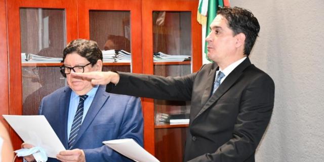 Raúl García Ruiz rindió protesta como director general del Instituto Chihuahuense de Infraestructura Física Educativa (ICHIFE)