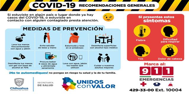 COVID-19 Recomendaciones Generales